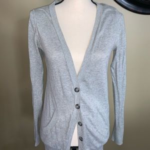Grey cardigan